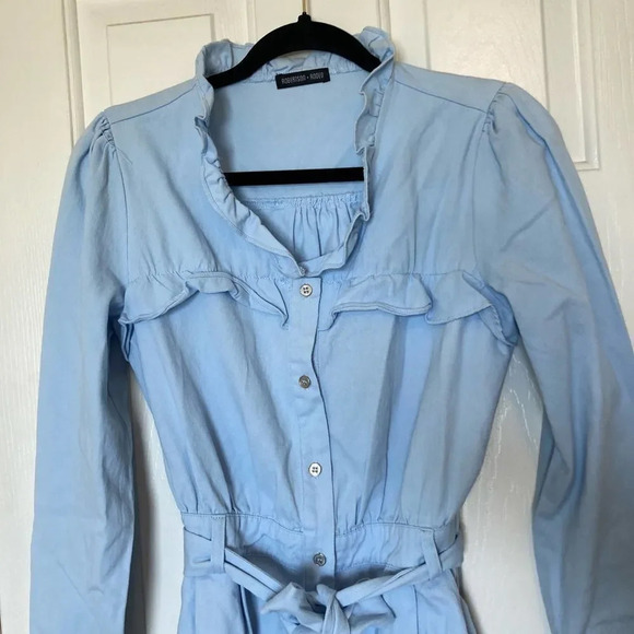 ROBERTSON + RODEO Denim Dress Size Extra Small - Picture 2 of 6